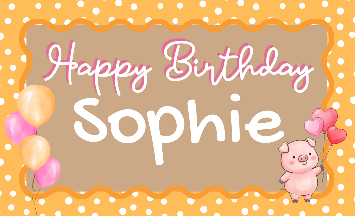 Children's Birthday Banner
