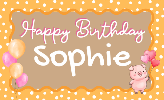 Children's Birthday Banner