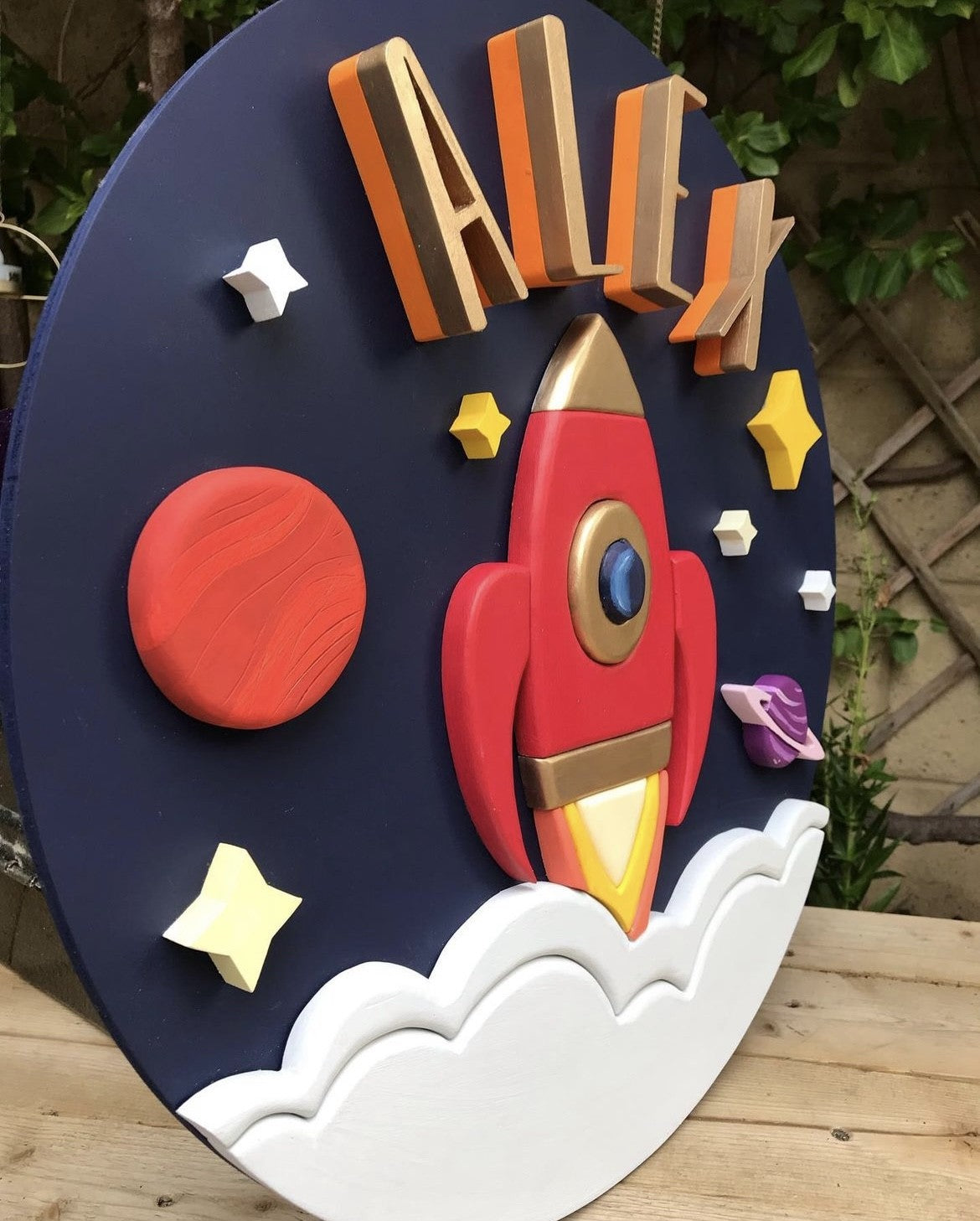 Hand Cut Wooden Signs