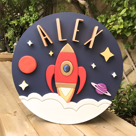 Hand Cut Wooden Signs